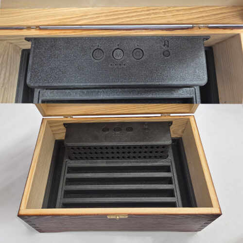 Ineotronic Profesjonalny Sejf Ultra Soniczny Szkatułka KGA Brown