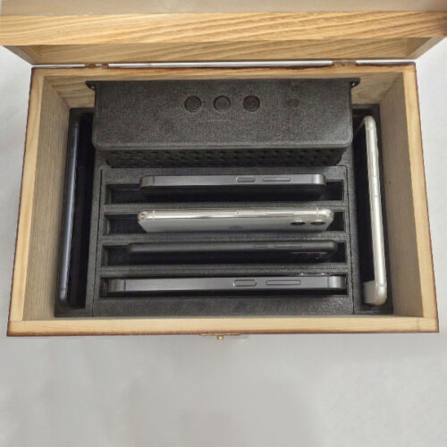 Ineotronic Profesjonalny Sejf Ultra Soniczny Szkatułka KGA Brown