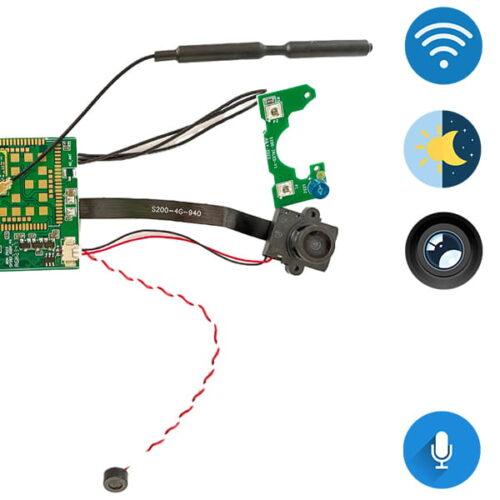 Ineotronic Kamera Szpiegowska WIFI 5GHz Mikrofon IP055-A1 Ineotronic