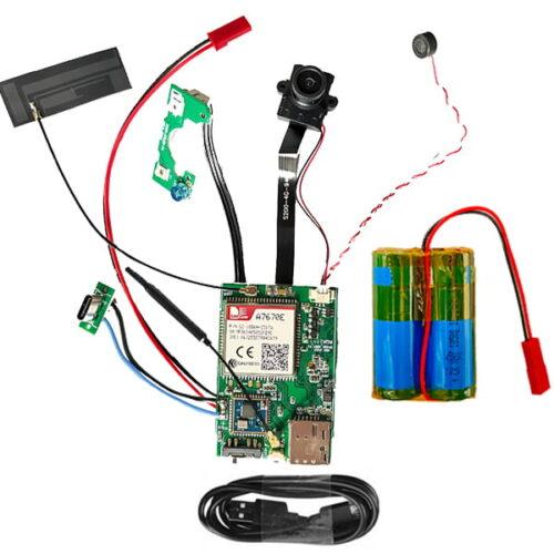 Ineotronic Kamera Szpiegowska karta SIM 4G WIFI Mikrofon 4G IP055-D1 Ineotronic