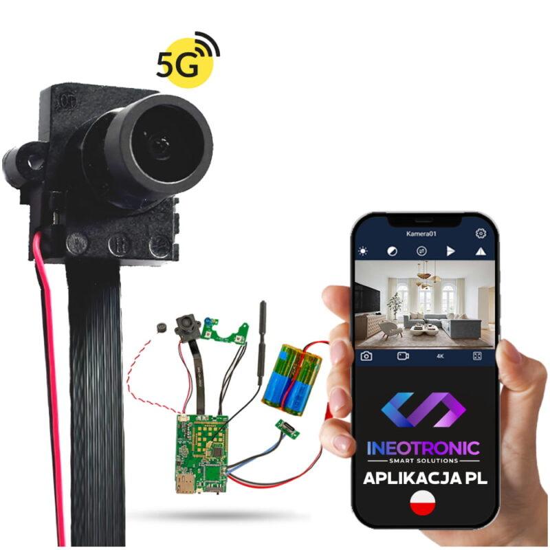 Kamera Szpiegowska WIFI 5GHz Mikrofon IP055-A1 Ineotronic